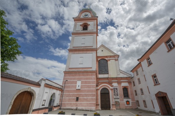 Abbey Church of the Assumption of the Virgin Mary, created by the Asam brothers between 1717 and 1723, Rohr, Lower Bavaria, Germany