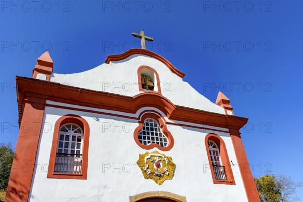 Historic 18th-century Baroque church in the city of Ouro Preto, Minas Gerais, Ouro Preto, Minas Gerais, Brazil