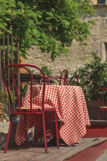 Small street café, Provence, France