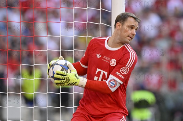 Goalkeeper Manuel Neuer FC Bayern Munich FCB (01) Action Telekom Cup Allianz Arena, Munich, Bavaria, Germany