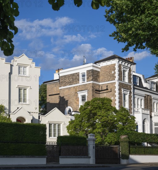 Villas, Landsdown Rise, Kensington, London, England, United Kingdom