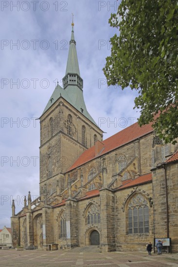 Romanesque St Andrew's Church, Hildesheim, Lower Saxony, Germany