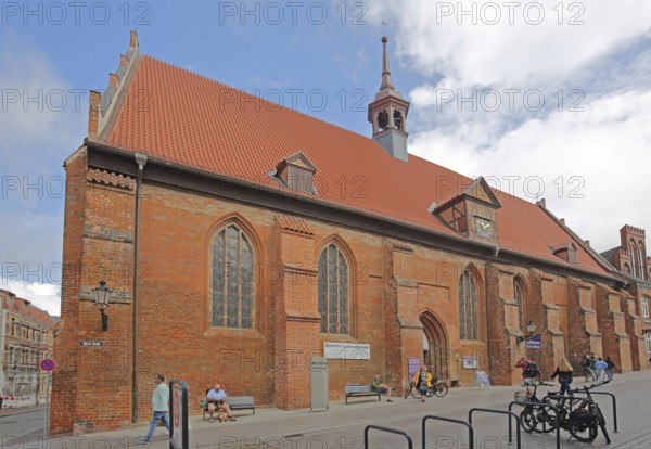 Gothic Church of the Holy Spirit, Brick church, Brick Gothic, Wismar, Mecklenburg-Western Pomerania, Germany