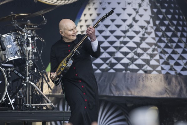 Billy Corgan, lead singer of The Smashing Pumpkins live on The Aghori Tour at the Zitadelle Spandau in Berlin on 06/08/2025