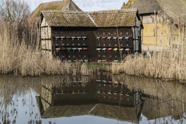 Beehive, Ecomusée d'Alsace, the largest open-air museum in France, Ungersheim, Alsace, France