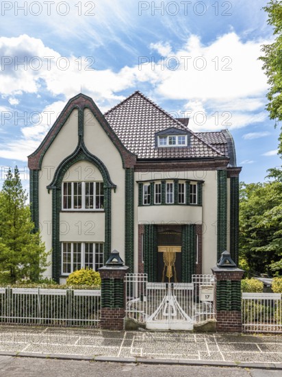 Behrens House, by Peter Behrens, Art Nouveau, Mathildenhöhe Darmstadt, artists' colony, Darmstadt, Hesse, Germany