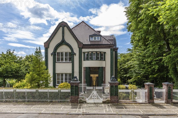 Behrens House, by Peter Behrens, Art Nouveau, Mathildenhöhe artists' colony, Darmstadt, Hesse, Germany