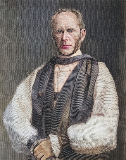 George Forrest Browne, 1833 to 1930, English bishop, the first Anglican Bishop of Stepney and also Bishop of Bristol. From the Strand Magazine, published in 1897, digitally restored reproduction of a 19th century original (coloured), historical, exact date unknown