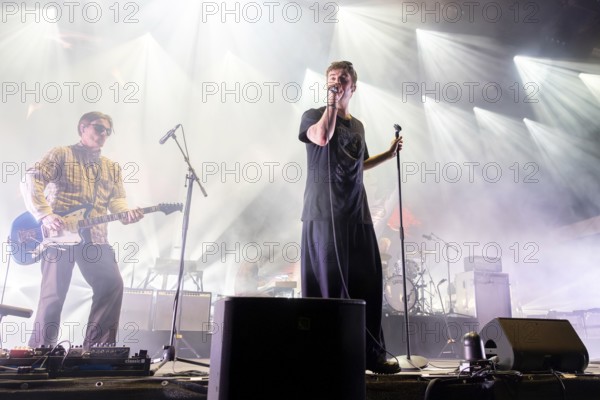 Grian Chatten, Singer, Fontaines D.C., Post Punk, Music Band, Ireland, open air at the Citadel Music Festival, 05.08.2025, Zitadelle Spandau, Berlin, Germany < english> Fontaines D.C., Post Punk, Music Band, Ireland, open air at the Citadel Music Festival, August 5, 2025, Spandau Citadel, Berlin, Germany