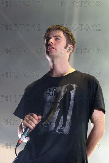 Grian Chatten, Singer, Fontaines D.C., Post Punk, Music Band, Ireland, open air at the Citadel Music Festival, 05.08.2025, Zitadelle Spandau, Berlin, Germany < english> Fontaines D.C., Post Punk, Music Band, Ireland, open air at the Citadel Music Festival, August 5, 2025, Spandau Citadel, Berlin, Germany