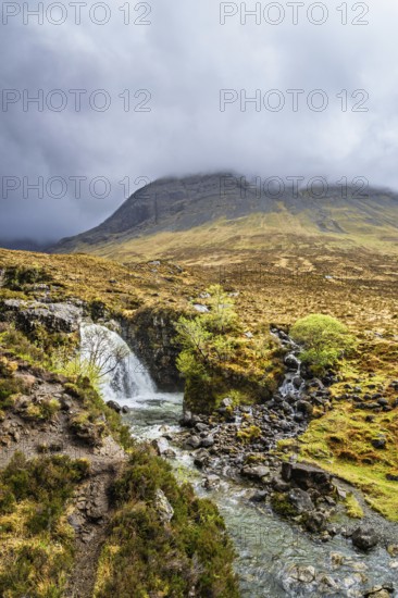 Fairy Pools and Waterfalls, Glen Brittle, Black Cuillin, Isle of Skye, Scotland, UK