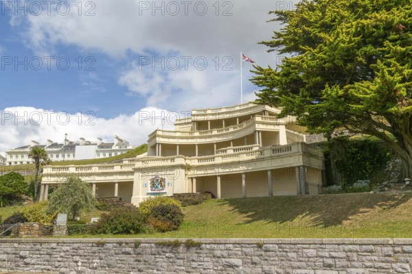 The Belvedere on the Hoe 1891 memorial, Plymouth Hoe, city of Plymouth, Devon, England, UK