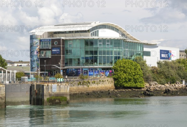 NMA National Marine Aquarium building, Coxside, Plymouth, Devon, England, UK