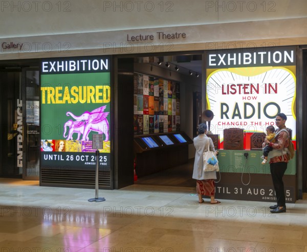 Treasured Exhibition, Radio Exhibition, Weston Library, Bodleian Library, University of Oxford, England, UK 2025