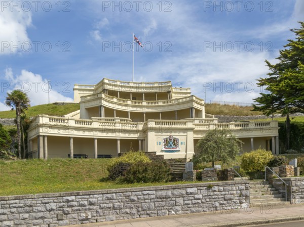 The Belvedere on the Hoe 1891 memorial, Plymouth Hoe, city of Plymouth, Devon, England, UK