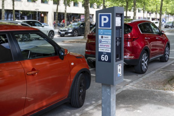 Parking meter, Interlaken, Canton of Bern, Switzerland
