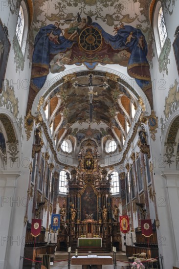 Chancel of St Martinus and Maria Church, 14th century, Biberach an der Riß, Baden-Württemberg, Germany