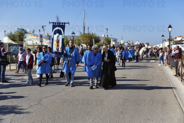 Procession, pilgrimage, Saintes-Maries-de-la-Mer, Camargue, France