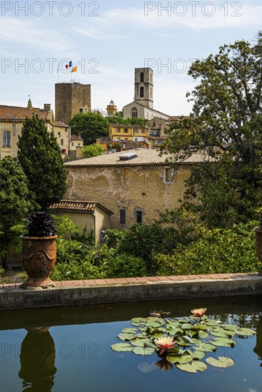 Panorama Old Town, Grasse, Alpes Maritimes, Provence Alpes Cote d'Azur, French Riviera, South of France, France