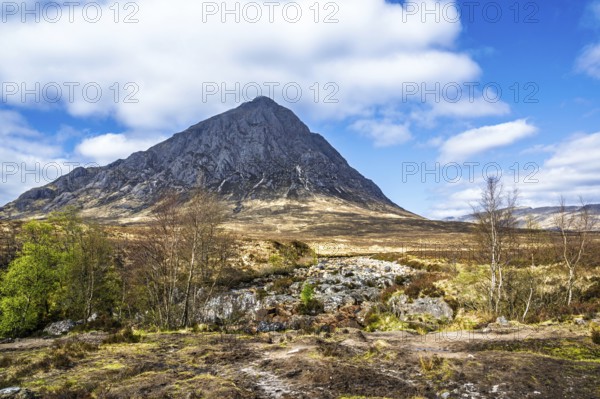 Buachaille Etive Beag in Glencoe, Highlands, Scotland, UK