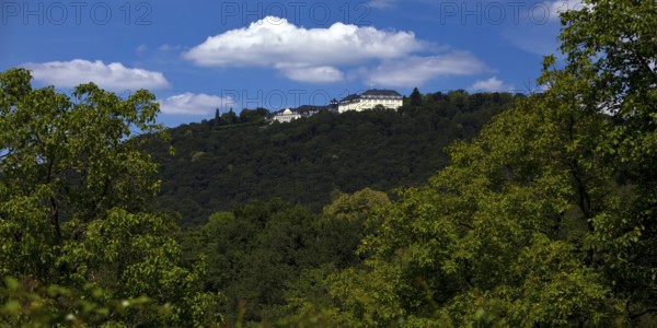 Grandhotel and Spa Petersberg on the mountain of the same name, Siebengebirge, Königswinter, North Rhine-Westphalia, Germany