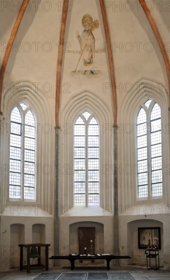 Nicolai Church, oldest church in the town, Romanesque-Gothic style from 1515, Appingedam, province of Groningen, Netherlands