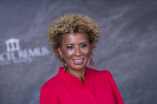 Arabella Kiesbauer at the Remus Lifestyle Night on the roof terrace of the Pure Salt Hotel in El Toro, Magaluf, Majorca, Spain on 31/07/2025