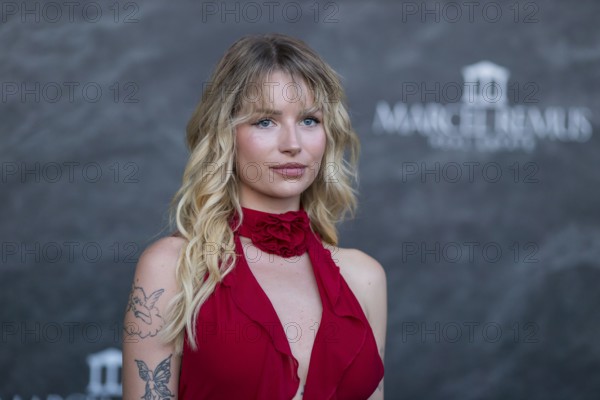 Lottie Moss at the Remus Lifestyle Night on the roof terrace of the Pure Salt Hotel in El Toro, Magaluf, Majorca, Spain on 31/07/2025