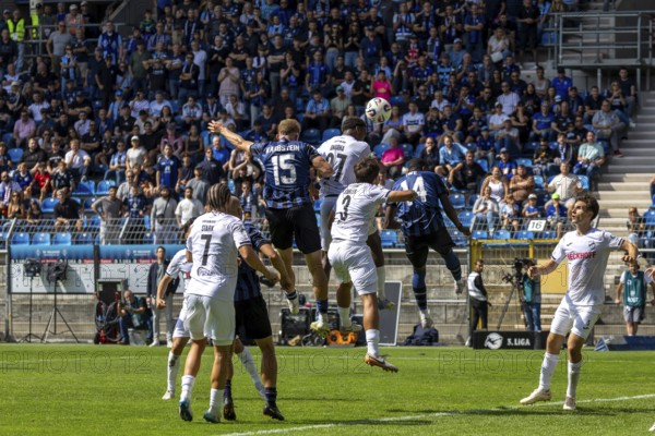 Football 3rd division, 2025/26 season, matchday 1: Waldhof Mannheim v SC Verl