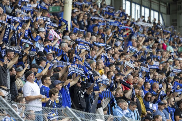 Football 3rd division, 2025/26 season, matchday 1: Waldhof Mannheim v SC Verl***11, 726 spectators watched the match