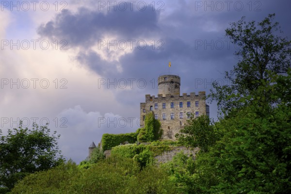 Pyrmont Castle, Southern Eifel, Rhineland-Palatinate, Germany