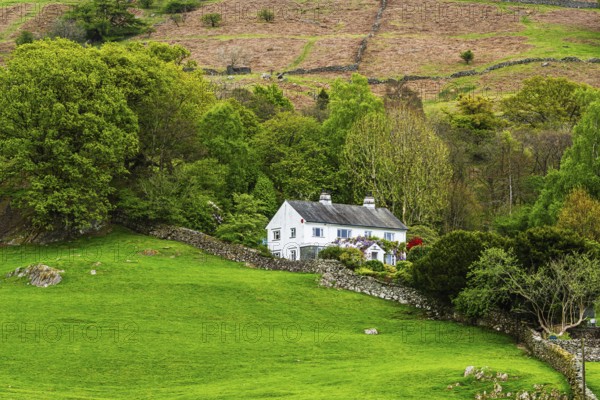 Farms in Lake District National Park, Cumbria, England, United Kingdom