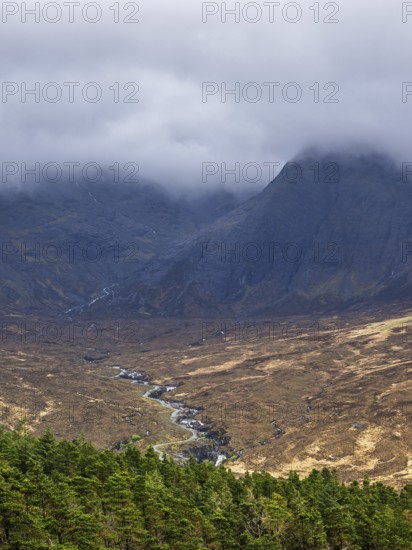 Fairy Pools and Waterfalls, Glen Brittle, Black Cuillin, Isle of Skye, Scotland, UK