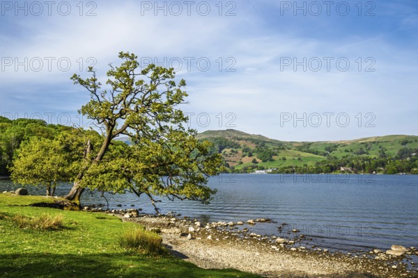 Lake Windermere, Wray Castle, Ambleside, Lake District, Cumbria, England, United Kingdom