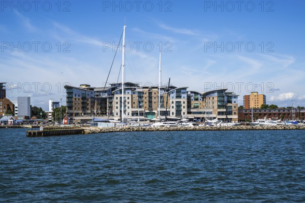 Marina in Poole, Dorset, England, United Kingdom