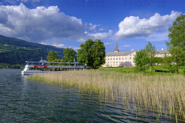 Ossiach Abbey, Lake Ossiach, Carinthia, Austria