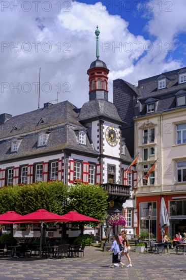 Old Town Hall, Market Square, Mayen, Vulkaneifel, Eifel, Rhineland-Palatinate, Germany