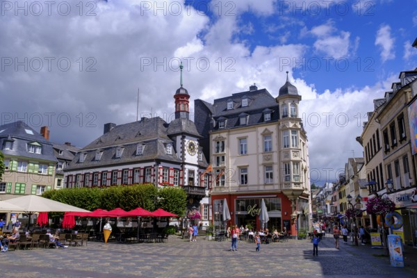 Marketplace, Mayen, Vulkaneifel, Eifel, Rhineland-Palatinate, Germany