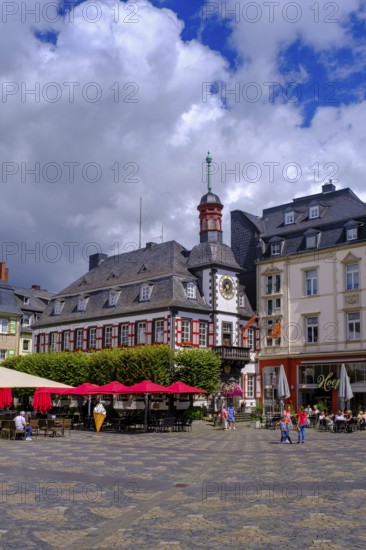 Marketplace, Mayen, Vulkaneifel, Eifel, Rhineland-Palatinate, Germany