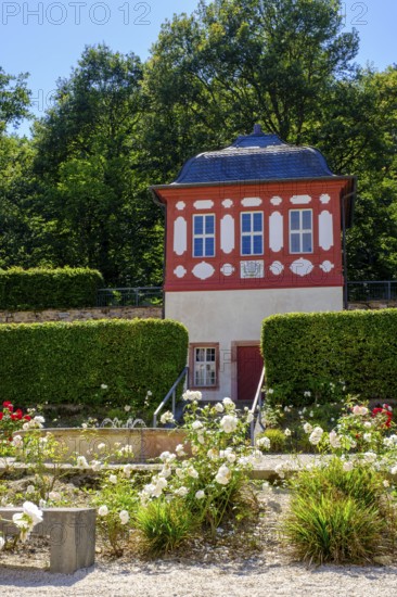 Prelate's Garden, Eberbach Monastery, Cistercian Order, Eltville, Rheingau, Taunus, Hesse, Germany