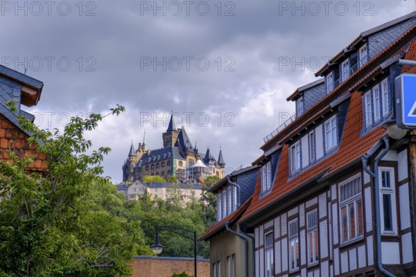 Wernigerode Castle, Wernigerode, Harz, Saxony-Anhalt, Germany