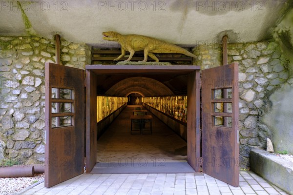 Gampengallery, Gampenjoch, Gampen Pass, South Tyrol, Italy