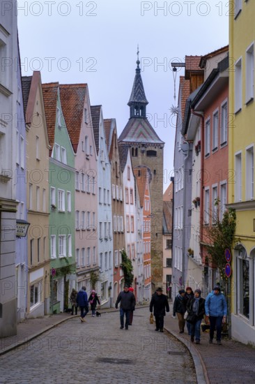 Alte Bergstraße, Landsberg am Lech, Upper Bavaria, Bavaria, Germany