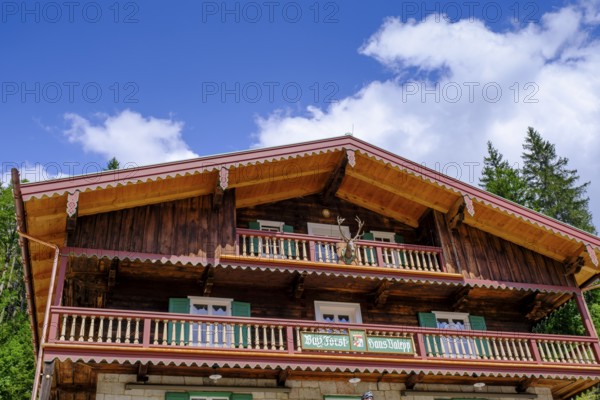 Forsthaus Valepp, near Valepp, Schliersee mountains, Upper Bavaria, Bavaria, Germany