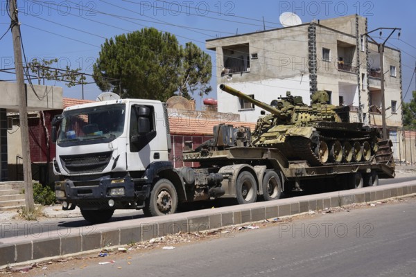 Syrian security forces deploy in the Druze city of Sweida to protect civilians