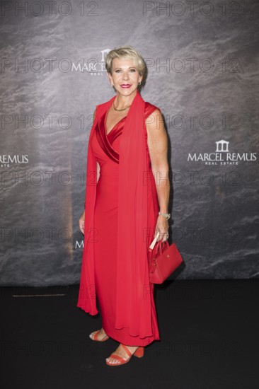 Silke Remus, mother of Marcel Remus, at the Remus Lifestyle Night on the roof terrace of the Pure Salt Hotel in El Toro, Magaluf, Majorca, Spain on 31/07/2025