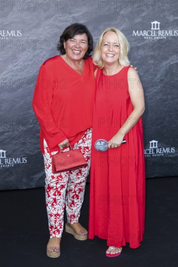 Vera Int-Veen and Christiane Int-Veen at the Remus Lifestyle Night on the roof terrace of the Pure Salt Hotel in El Toro, Magaluf, Majorca, Spain on 31.07.2025