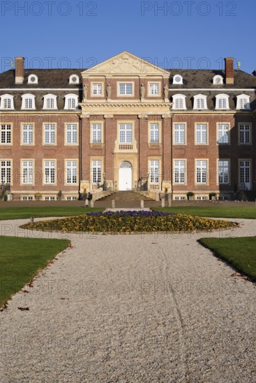 Baroque moated castle Nordkirchen, home of the North Rhine-Westphalia University of Applied Sciences for Finance, Münsterland, North Rhine-Westphalia, Germany