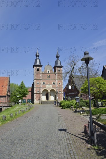 Castle Chapel at Raesfeld Castle, Münsterland, North Rhine-Westphalia, Germany