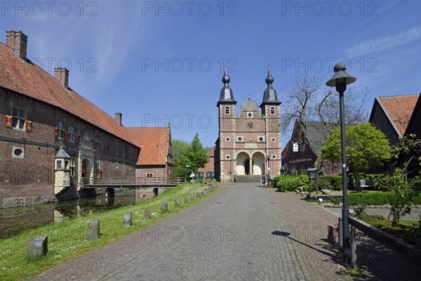 Castle Chapel at Raesfeld Castle, Münsterland, North Rhine-Westphalia, Germany